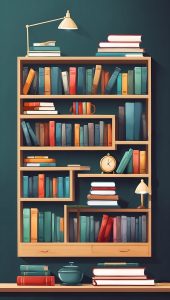 books, reading, bookshelf